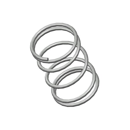 Approved Vendor Compression Spring, O= .453, L= .72, W= .032 S/U G909964585